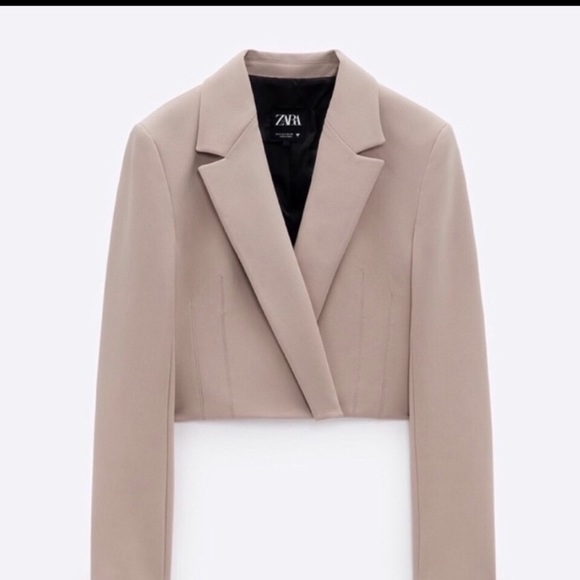 Zara cropped blazer - Picture 3 of 6